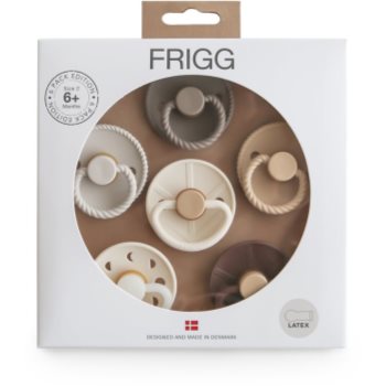 FRIGG 6 Pack Edition Size 2:6-18 months suzetă Earthy Wonder - imagine 2